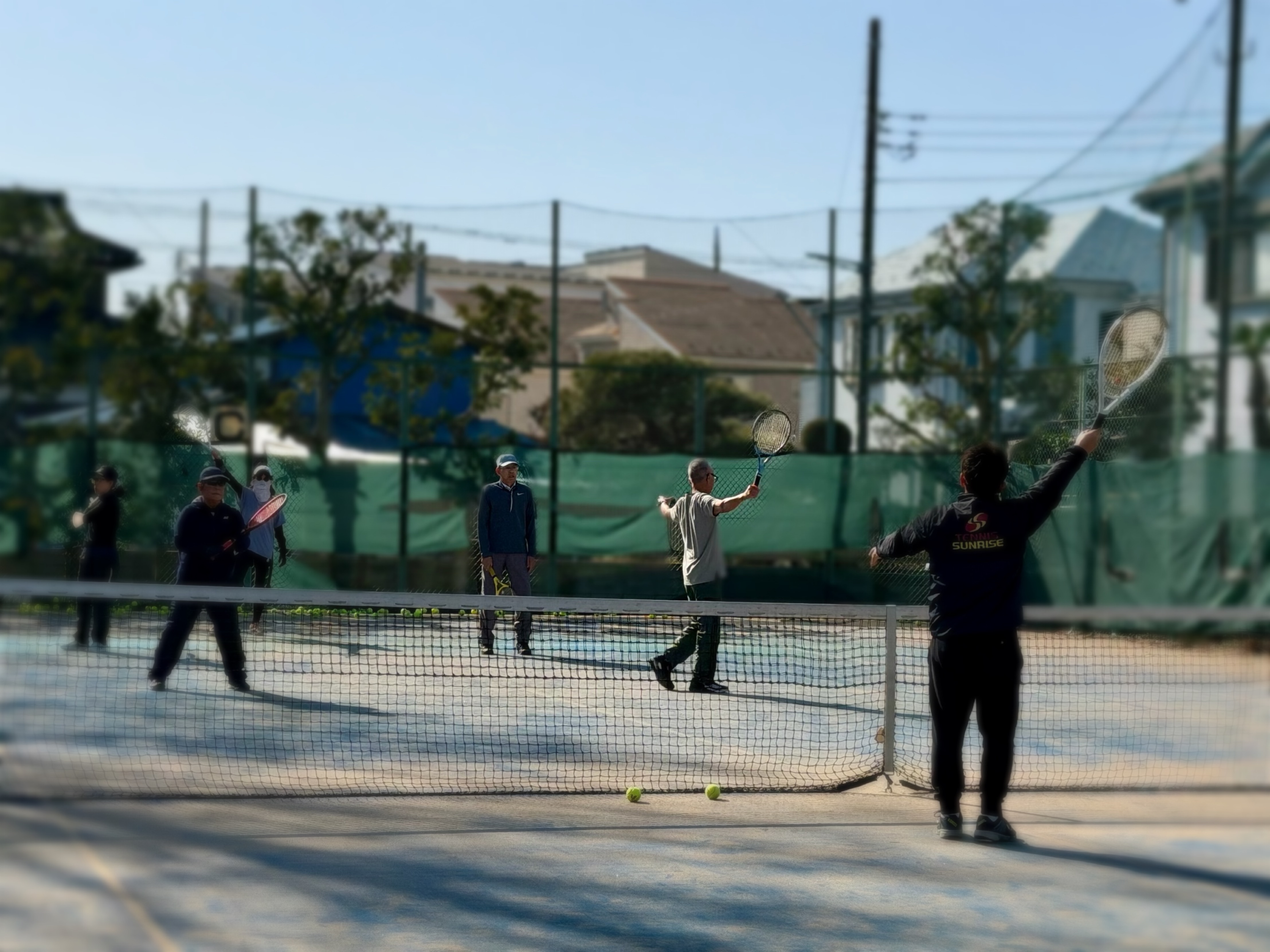 サンライズテニススクールのポイント4